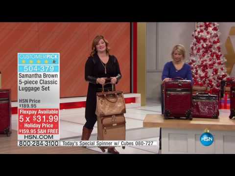 HSN | Samantha Brown Holiday Travel 11.21.2016 - 04 PM