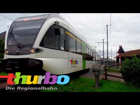 Stadler GTW pass-by  |  Thurbo in Romanshorn