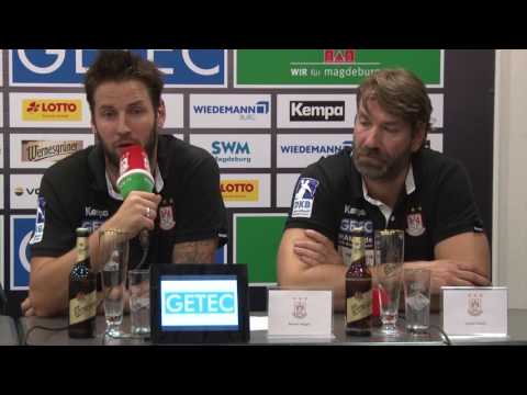 16.10.2016 Die PK nach dem Spiel SCM vs. HBW