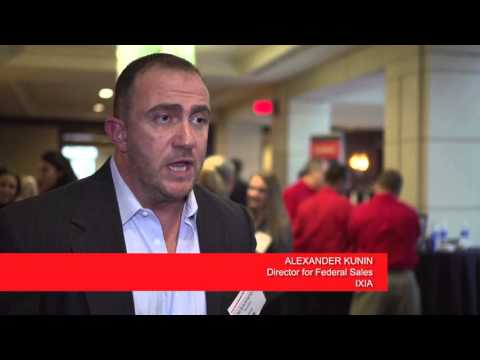 Ixia - Customer Success Story (Alexander Kunin - Director For Federal Sales)