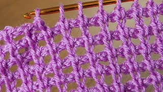 Tunisian Knitting designs | Free model