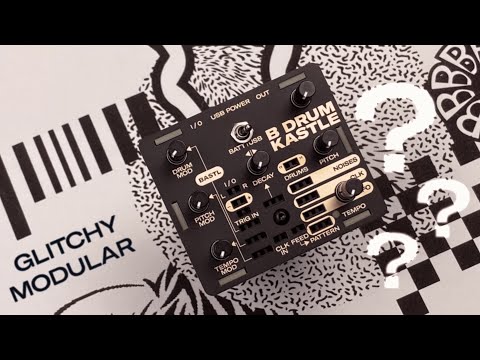 Kastle Drum – Discover rhythm on a tiny modular groovebox