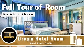 [4K] Dream Hotel - South Beach - Miami, Florida FL