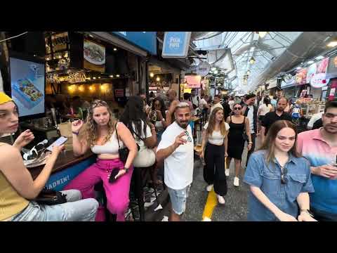 Shuk Mahane Yehuda, Jerusalém 30.6.23