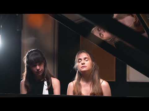 Piano Duo Churbanova - Behind the scenes Nr. 1 (four hands improvisation)