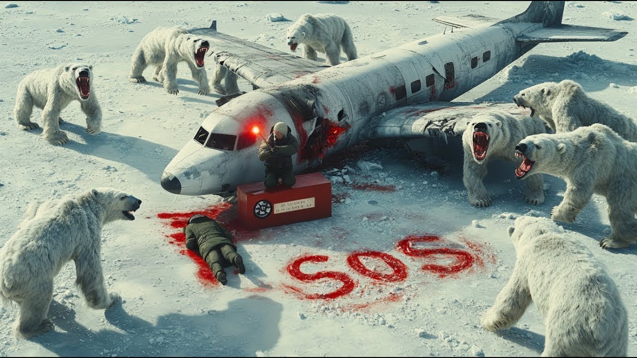 The ONLY SURVIVOR FELL INTO POLAR BEAR TERRITORY and ends up becoming their main meal