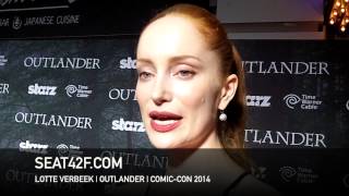 Lotte Verbeek OUTLANDER Interview San Diego Comic Con 2014