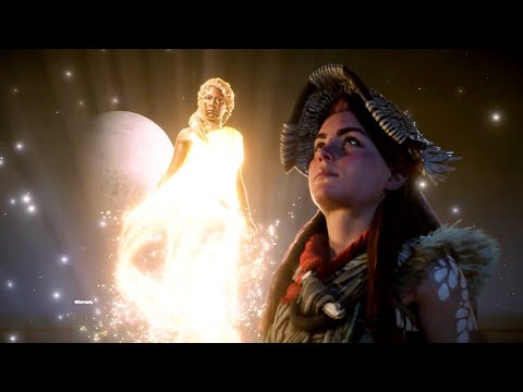 Horzion Forbidden West cutscene - Aloy Restore GAIA Scene