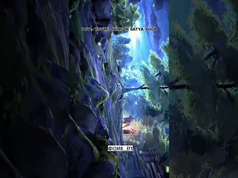 POV:- YOU'RE IN SATYA YUGAM #nature #sanadhan #evergreen #peace #bliss #krishna #satyayuga #dharma