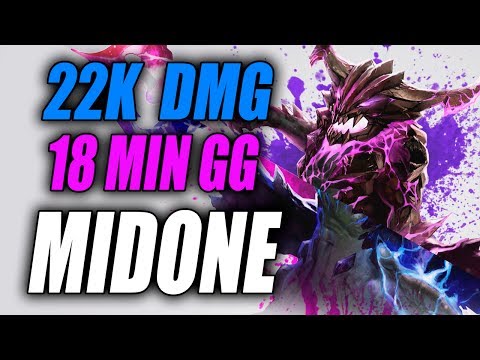 MidOne • Outworld Devourer • 18 min GG — Pro MMR