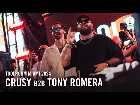 Crusy B2B Tony Romera - Live at Toolroom Miami 2024 [Tech House]