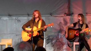 Emily Saliers of The Indigo Girls, sings "Run," 30A Songwriters Festival