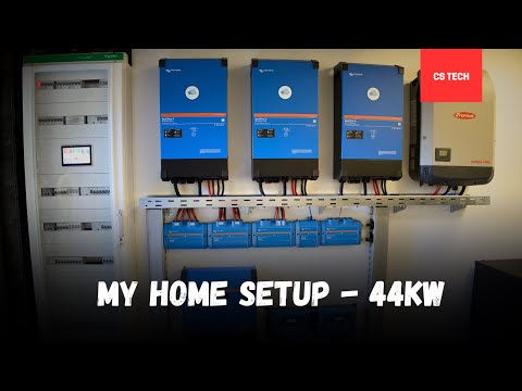 44 kW micro-grid Victron and Fronius Setup with 52kWh storage