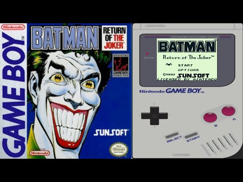 Batman Return of the Joker  Gameboy( Nintendo Released Date 1991)