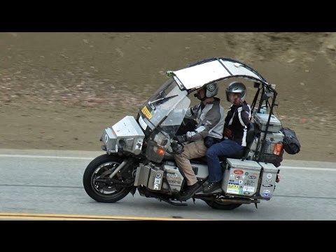 Touring the World on a Moto Guzzi Spada Video