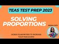ATI TEAS REVIEW (2023) | MATH | Solving Proportions Word Problem