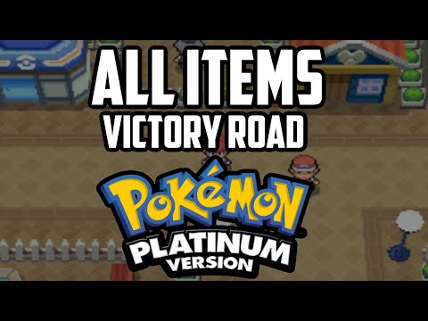 EVERY Item in Victory Road - Pokémon Platinum