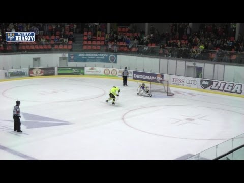 Liga MOL - Corona Brasov Wolves - Miskolci JJSE 4-5 (1:0, 1:3, 2:1, 0:1)