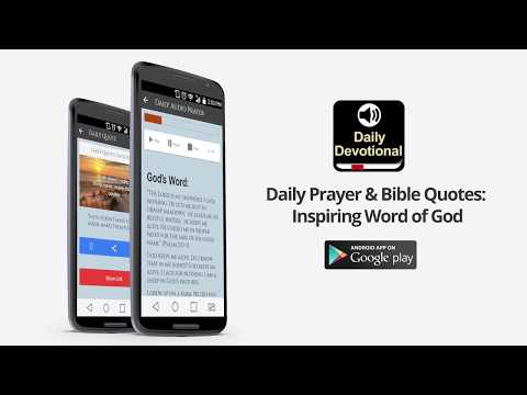 Daily Prayer Bible Quotes MP3 Video