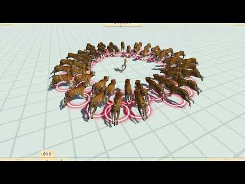 50 TIGERS vs EVERY UNIT: Animal Revolt Battle Simulator