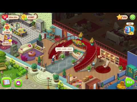 Homescapes Story Walkthrough Gameplay Garden - Day 2