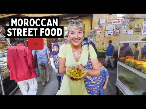 INSANE Moroccan STREET Food Tour! Eating The CRAZIEST Food in FES! 🇲🇦