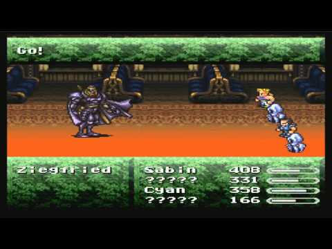 MK404 Plays Final Fantasy VI PT6 - Benchpressing 80 Tons of Undead Steel