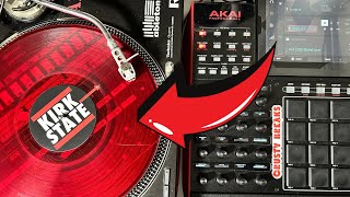 making boom bap with Kirk State sample crates