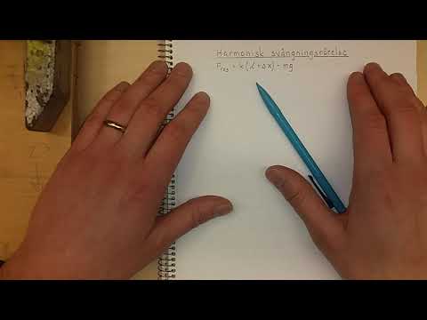 Fysik 2 Harmonisk svängningsrörelse