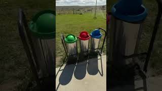 O vento deixou até o lixeiro Maluco #upserra #sobreamigosecaminhos #patagonia