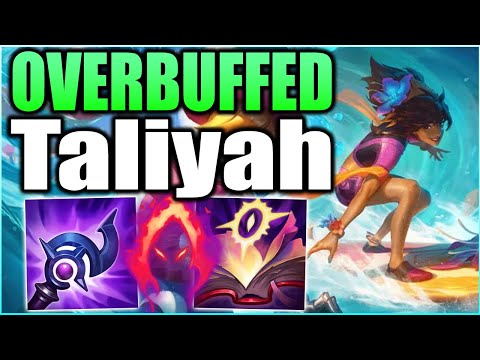 Riot Overbuffed Taliyah jungle And Now She's Incredibly Broken! (Q Stuns Camps!) - League Of Legends