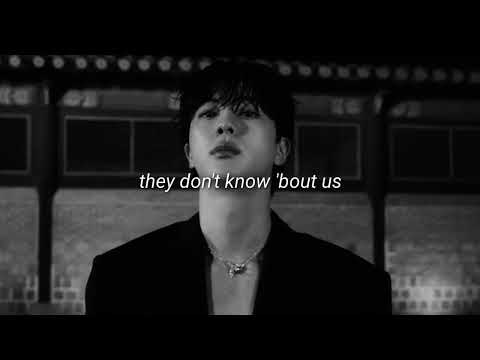 bts - they don't know 'bout us (slowed + reverb)