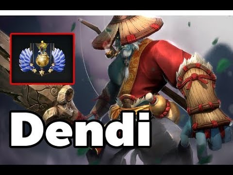 Dendi Play Phantom Lancer Mid Rank MMR Game