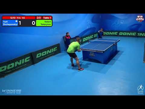 00:00 Yurii Shchepanskyi  3-0 Valerii Tatarynov West 5 WIN CUP 10.11.2022 | TABLE TENNIS WINCUP
