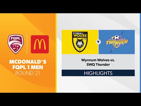 Macca's® FQPL 1 Men R21 - Wynnum Wolves vs. SWQ Thunder Highlights