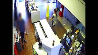 Tianis Jones' violent tantrum at McDonald's