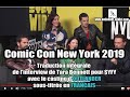 Comic Con New York | Interview SYFY Wire en VOSTFR