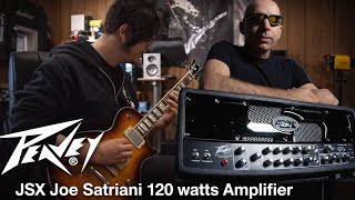 Video thumbnail for Peavey JSX 120 watts Head Joe Satriani Amplifier - Demo and Review by Solomonic Demons