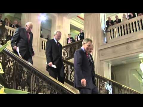 Firebrand turned peacemaker and former leader of the Democratic Unionist Party Ian Paisley dies aged