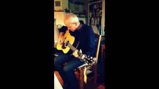 NIGEL RAY BECK - WALKING BACKWARDS on a Martin D-28M Mamas and the Papas guitar.