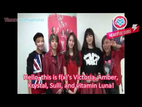 [HeartfxSubs] 120618 Music Bank in Hong Kong Promo - f(x) (en)