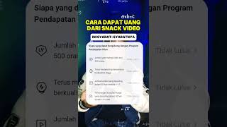 Download lagu Syarat monetisasi pendapatan iklan snack video #snackvideo mp3 Download lagu Syarat monetisasi pendapatan iklan snack video #snackvideo mp3