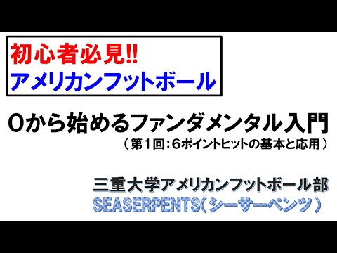 【０から始めるファンダメンタル入門】 第１回：６ポイントヒットの基本と応用