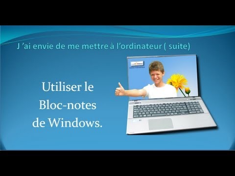 comment trouver bloc note windows