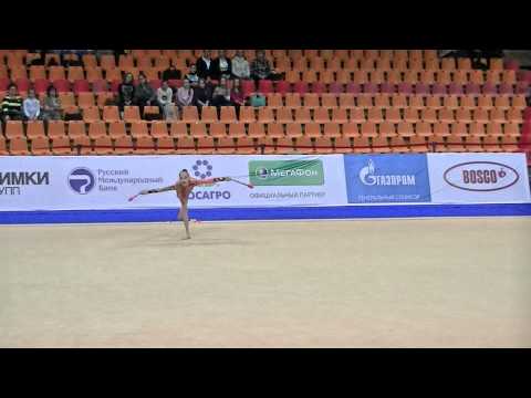 Aidana Sarybay (KAZ)  clubs  Grand Prix Moscow 2013