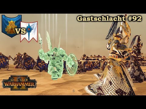 Angst der Schwertmeister - Gastschlacht #92 - Zwerge vs Hochelfen - Total War: Warhammer 2 [Deutsch]