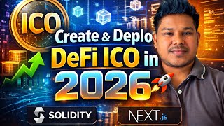 Create & Deploy a DeFi ICO in 2026 🚀 | Full Course Project with Solidity & Next.js