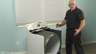 GE Dryer Repair - How to Replace the Idler Arm (GE Part # WW02A00060)