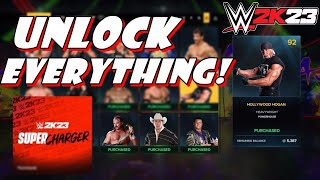 How To Unlock EVERYTHING In WWE 2K23 The FASTEST (GET ALL UNLOCKABLES FAST)