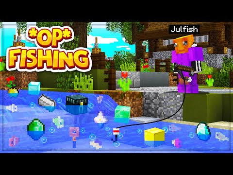 Julfish - RICH FISHING METHOD is OVERPOWERED! on THE BEST PRISON SERVER! | Minecraft OPPrison | AkumaMC [53]